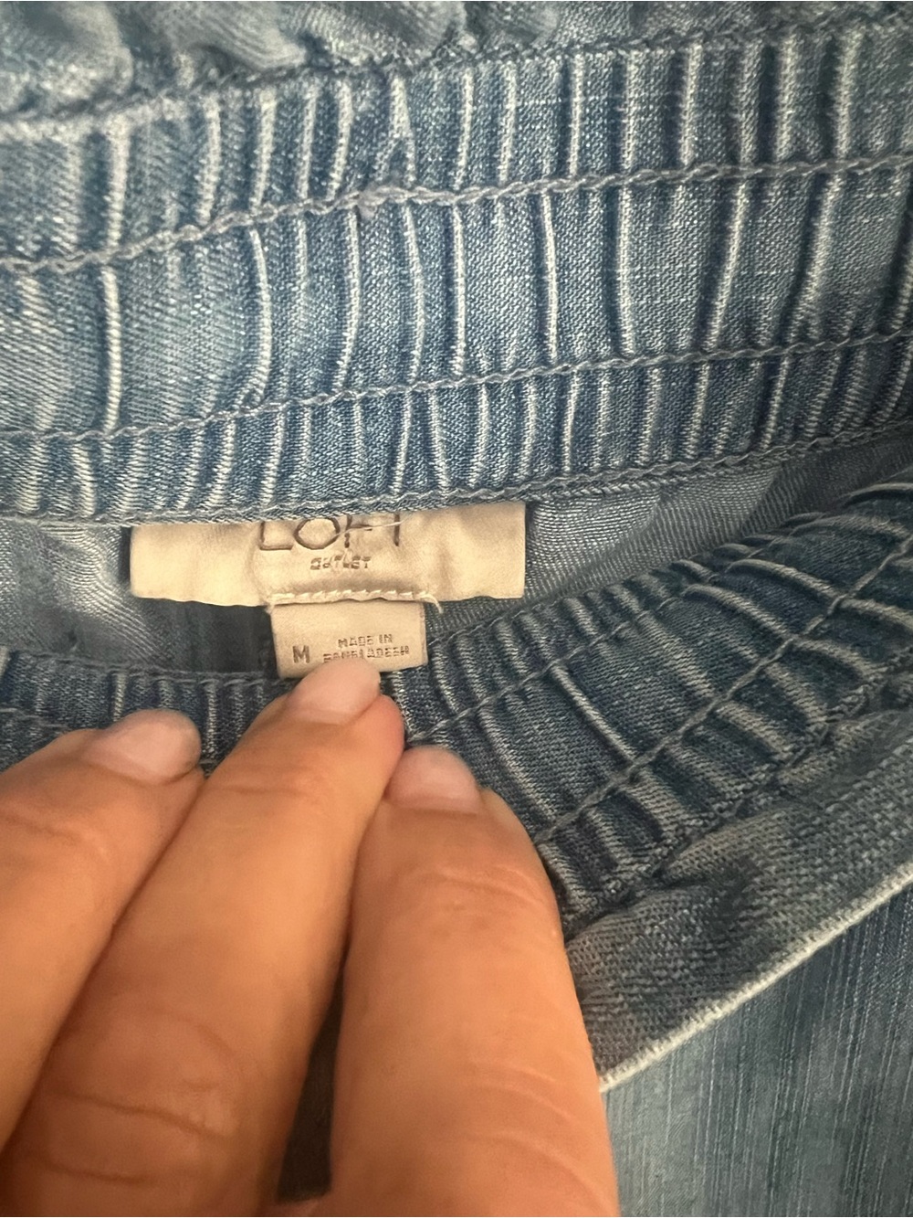 Ann Taylor Loft Chambray shorts - Picture 5 of 5
